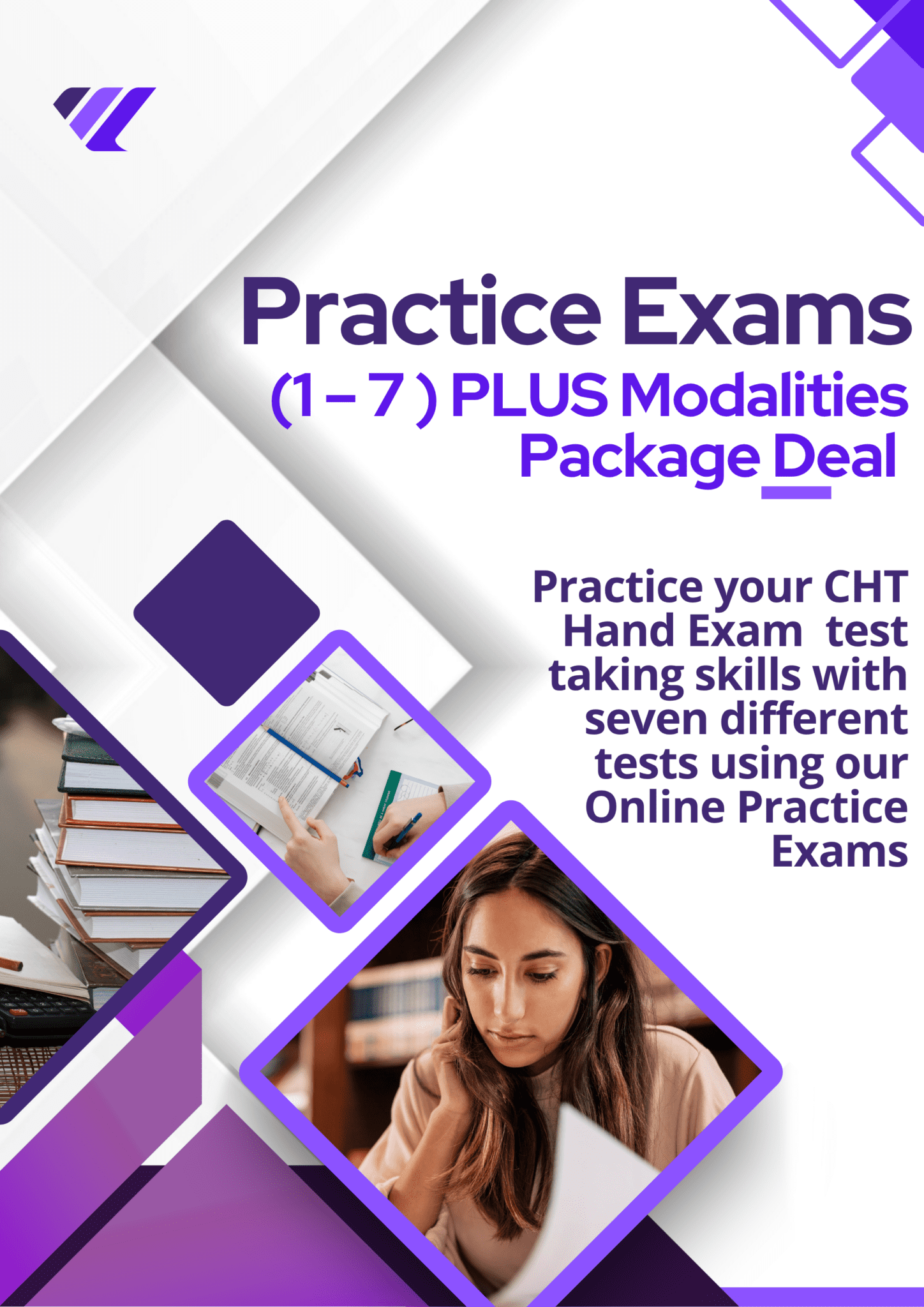 Practice Exams (1 - 7 )  PLUS Modalities Package Deal - UPDATED
