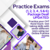 Practice Exams (1, 2, 3, 4 , 5 & 6) Package Deal!  UPDATED