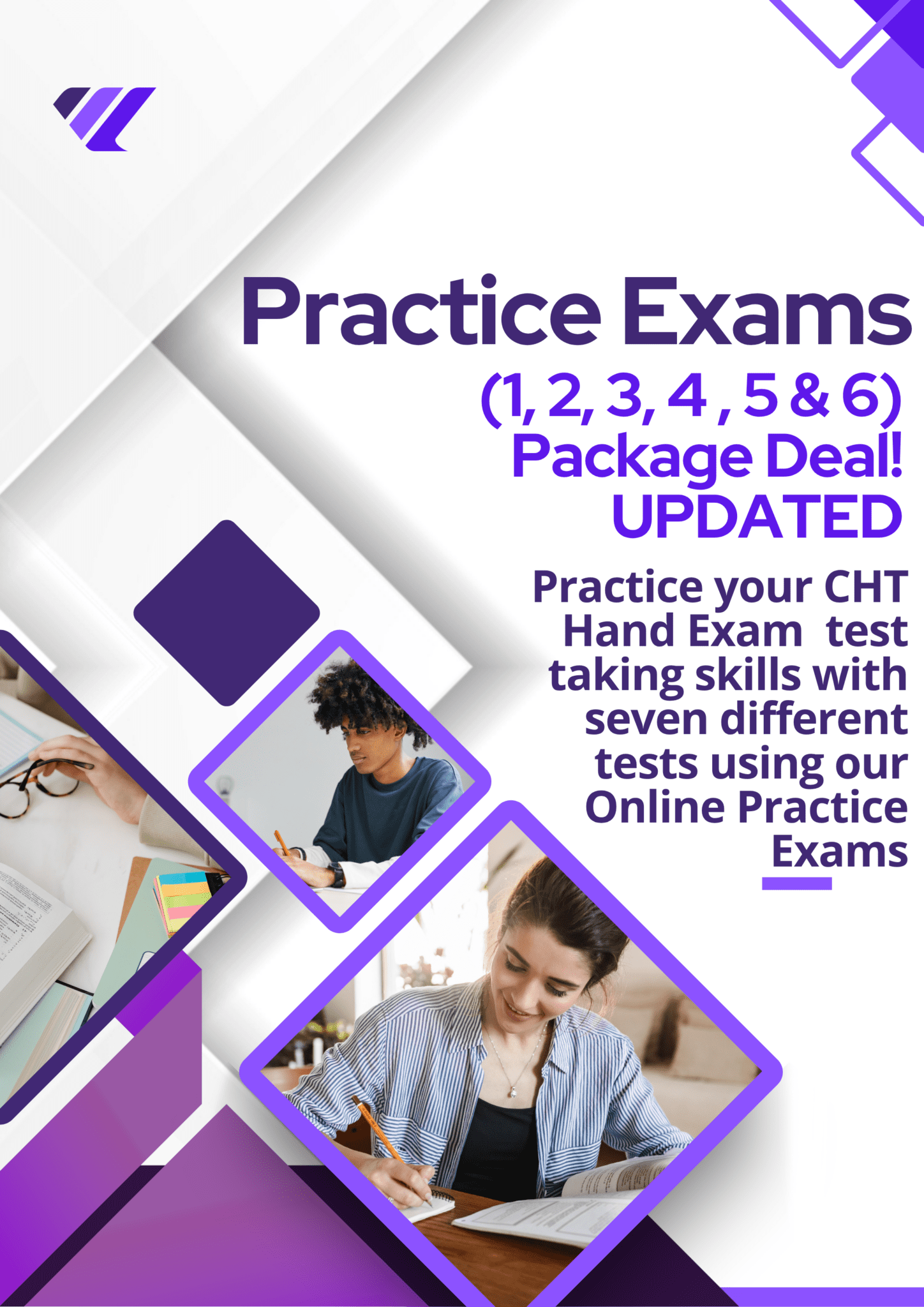 Practice Exams (1, 2, 3, 4 , 5 & 6) Package Deal!  UPDATED