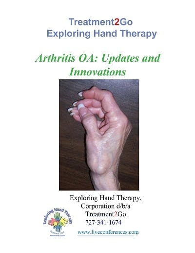 Arthritis OA: Updates and  Innovations